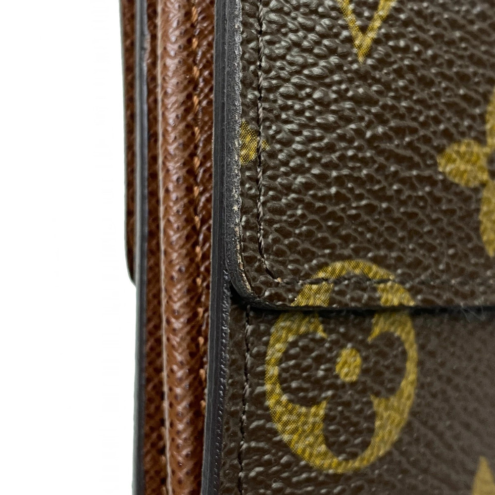 Louis Vuitton Carte Double Monnaie Billet Wallet Porte Billfold Credit Snap